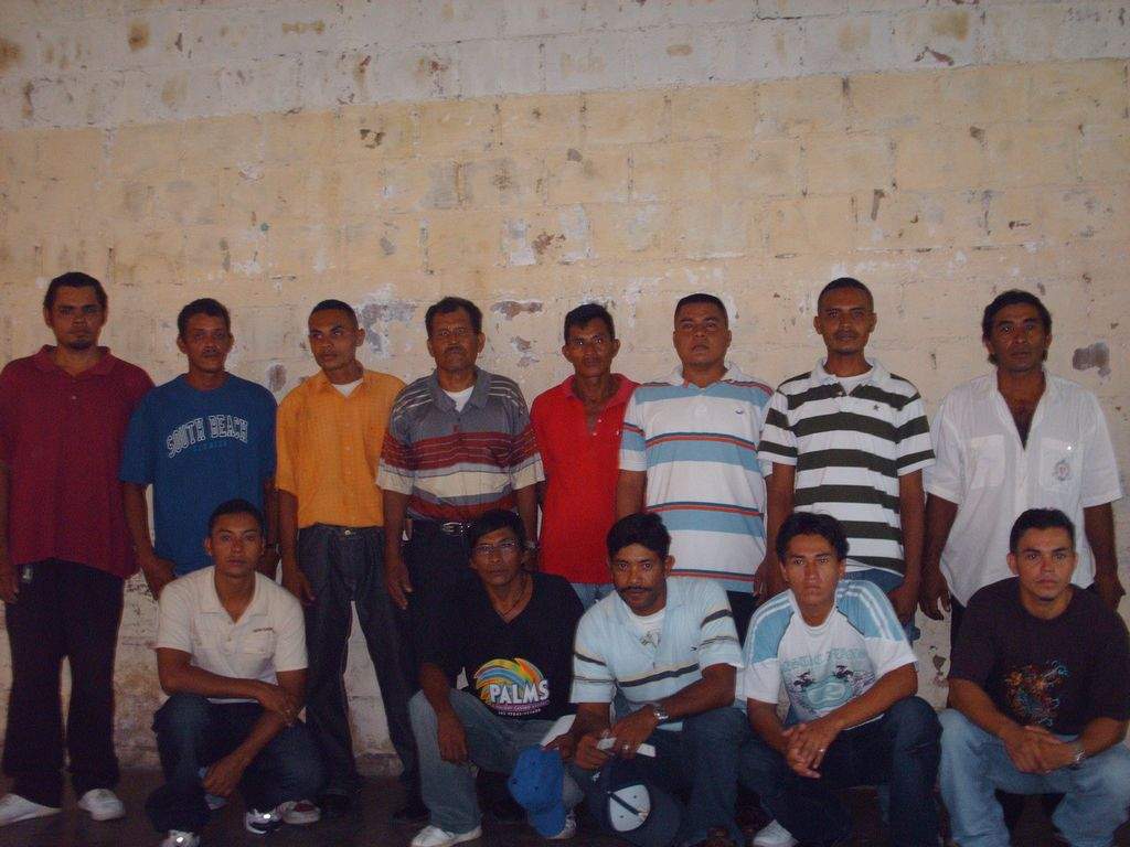 Medlemmer af den nye fagforening for løsarbejdere i Corinto, Nicaragua