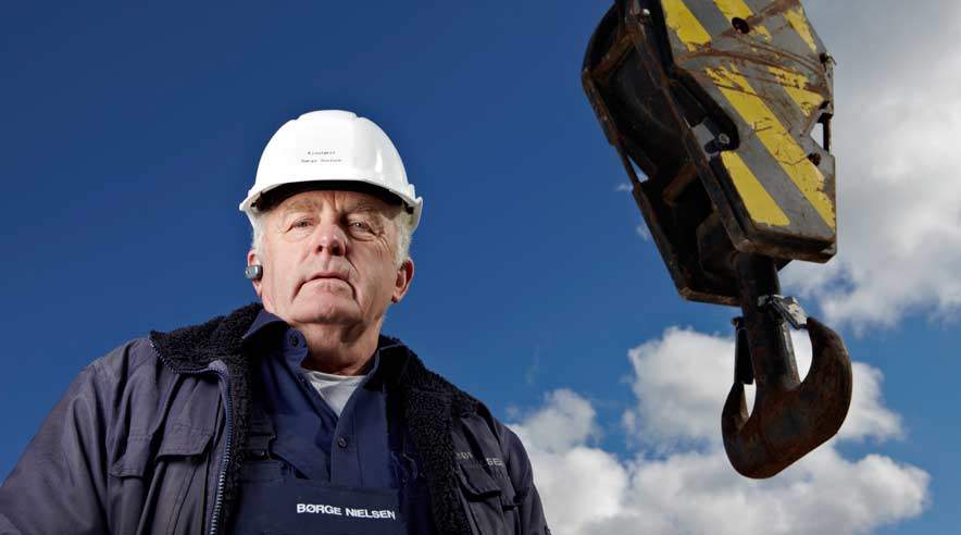 Børge Nielsen er glad for godtgørelsen, som beviser, at fyringen var urimelig. Han fik i øvrigt efter et par måneder nyt job i et andet kranfirma. (Foto: Henrik Bjerregrav)