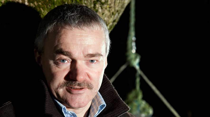 Niels Ulsø blev for syv år siden mobbet ud af sin arbejdsplads. I dag arbejder han som pedel på to skoler og er næstformand i foreningen "Voksenmobing Nej Tak".
 (Foto: Thomas Yde)