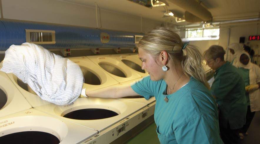 Med forliget for cirka 2000 ansatte på vaskerierne undgår de fleste transportansatte at blive samlet op af mæglingsforslaget. (Niels Åge Skovbo)