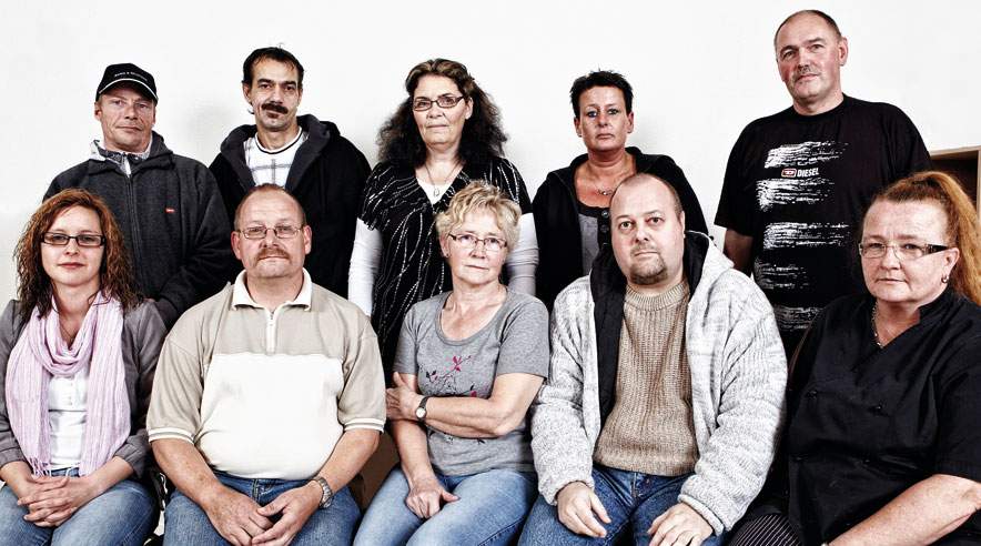 Ledige hos JK-Proces bruger stadig dagen på Facebook og internetspil.  (Foto: Henrik Bjerregrav.)