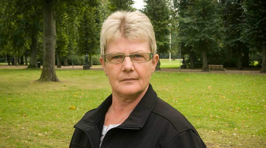 Næstformand i 3F Fredericia, Henny Kristiansen, er langt fra imponeret over den klagevejledning, som kommunen har sendt ud til kursister fra JK-Proces.  (Foto: Søren Zeuth.)