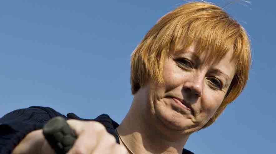 XL-motionist: Vibeke Krejlgaard, 41 år, Varde, Udpakker.