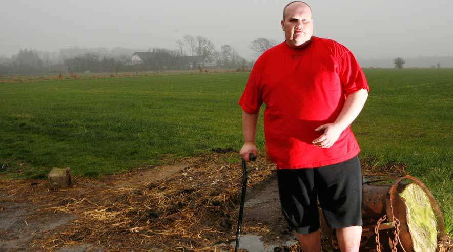 - Mange gange har jeg taget min søn og min lille datter ud og køre klokken fire om morgenen, og det elskede de. Det savner jeg sgu i dag, siger 38-årige Arne Sieling. (Foto: Poul Anker)