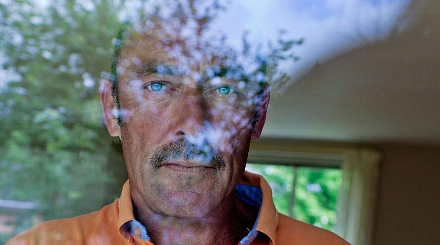 På slagteriet i Ringsted fik Ebbe Skov Hansen 230 kilo kød ned over sig. Men Danish Crown anmeldte aldrig ulykken.  (Foto: Uffe Weng)