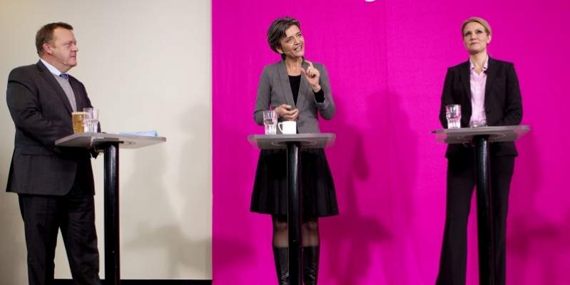 Flere danskere tænder forskærmen, når tv viser valgdebatter i forhold til 2007. (Foto: Finn Frandsen / POLFOTO)