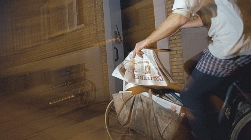 Et nordjysk ægtepar, der var ansat af Nordjyske Distribution, havde kun 48 sekunder til at uddele hver avis. (Foto: Arkiv)