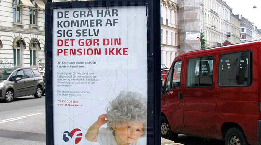 3F's overenskomster sikrer dig pension - men der er også mulighed for at spare mere op til alderdommen.