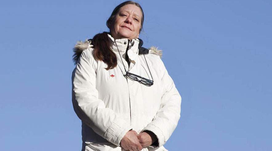 Om 10 måneder stopper Anette Hansens dagpenge. Hun har dog ikke i sinde at give op og håber at kunne finde arbejde i en butik. (Foto: Heidi Lundsgaard)