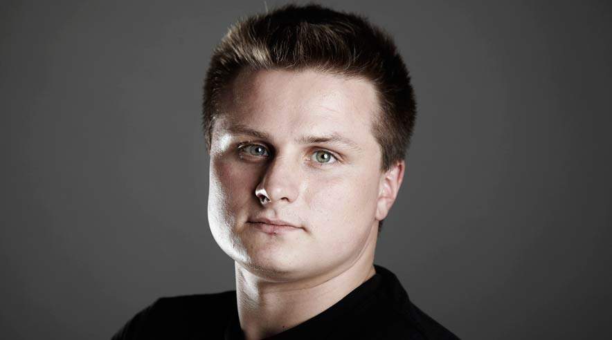 - Jeg har store pengeproblemer. Nu er jeg på vej hjem til Polen, selvom jeg helst ville blive i Danmark, siger Sebastian Jania.  (Foto: Kaare Viemose)