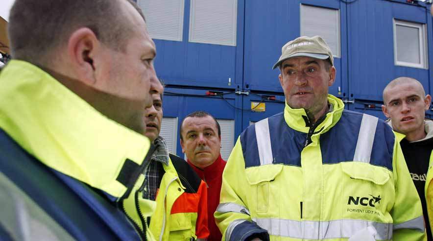 Flere og flere polske kabelarbejdere og andre østarbejdere finder job og bolig i Danmark. (Foto: Harry Nielsen)