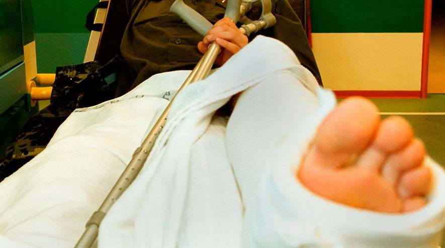 Hos forsikringsselskabet ALKA, der tegner 3F's fritidsulykkesforsikring, ser man et fald i skadesanmeldelser på 10 procent i forhold til vintermånederne sidste år. (Foto: Colourbox)