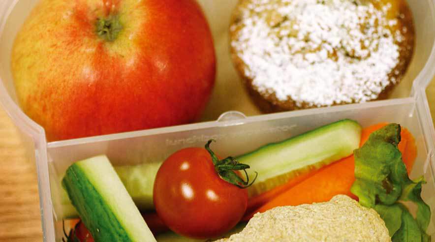 Husk at få mere af det grønne med i madpakken.