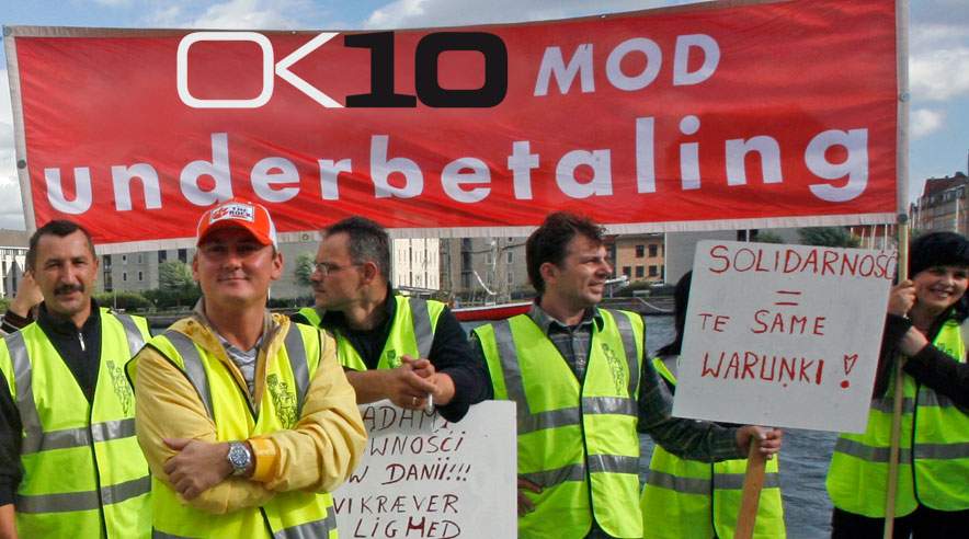 Stop snyderi med kolleger fra Østeuropa. Ellers bliver der konflikt. Sådan lyder budskabet fra 3F'erne i ny måling.