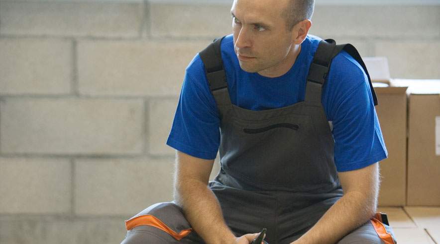 Første arbejdsdag efter ferien kan være hård at komme igennem. Et godt råd er at starte roligt ud på arbejde - så rækker energien længere. (Foto: Colourbox)