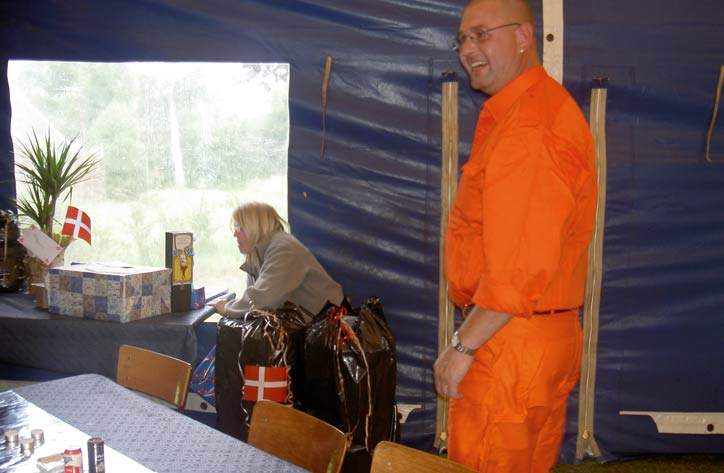 Benny Nilsen i godt humør på sin 40 års fødselsdag. Et år og en dag senere døde han på Rigshospitalet.