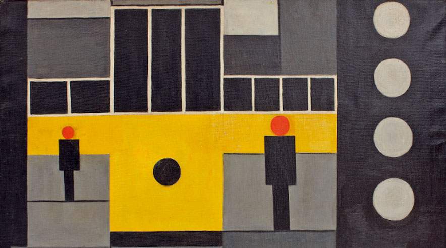 Nu kan du se kunst fra landets arbejdspladser på kunstmuseet i Køge. (Foto: KØS)