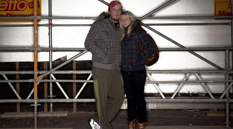 Vasilie Sandru har arbejdet i Tyskland siden 2006. Ana Maria Sandru arbejder som køkkenassistent. (Foto: Søren Zeuth)