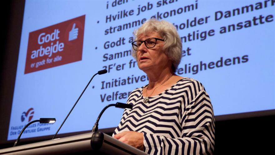 Det gode samarbejde mellem forskere og faglige folk giver en helt anden kvalitet i de offentlige debatter. Den linje vil vi faktisk gerne dyrke meget fremover, så vi får et faktuelt grundlag at hvile argumenterne på, sagde Ellen K. Lykkegaard. (Foto: Søren Zeuth)