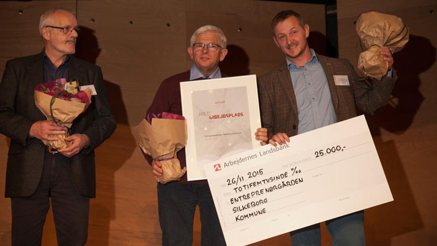 Sidste års prisvinder som Årets Arbejdsplads: Entreprenørgården i Silkeborg. (Foto: Søren Zeuth)