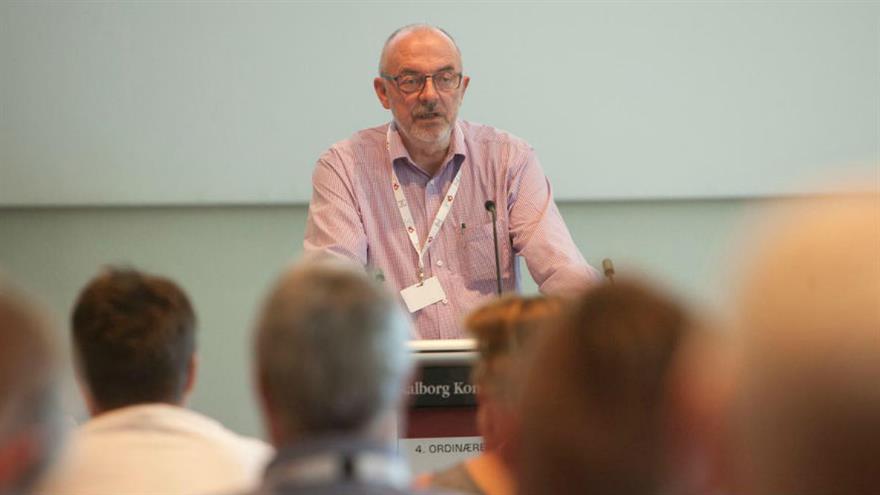 - Det har ikke altid været sjovt at følge udviklingen. Vi skal have udviklingen vendt. Vi er nødt til at handle nu. Al disponibel tid og arbejdskraft skal bruges på indsatsen, sagde Vagn Henriksen. (Foto: Søren Zeuth)