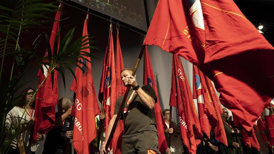Mere end 700 delegerede er samlet til 3F's kongres i Aalborg Kongres og Kulturcenter.