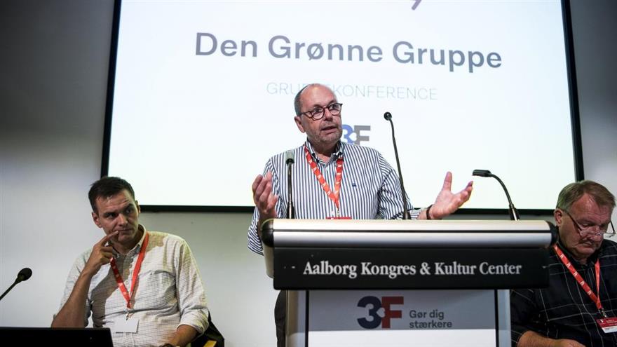 
- Organisering af kollegerne skal og bør have førsteprioritet, sagde gruppeformand Peter Kaae Holm på Den Grønne Gruppes konference.   (
	Joachim Rode)
