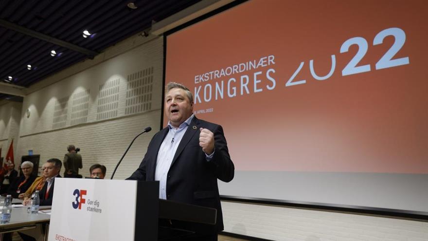 
Den nye forbundsformand for 3F, Henning Overgaard. (
	Joachim Rode)