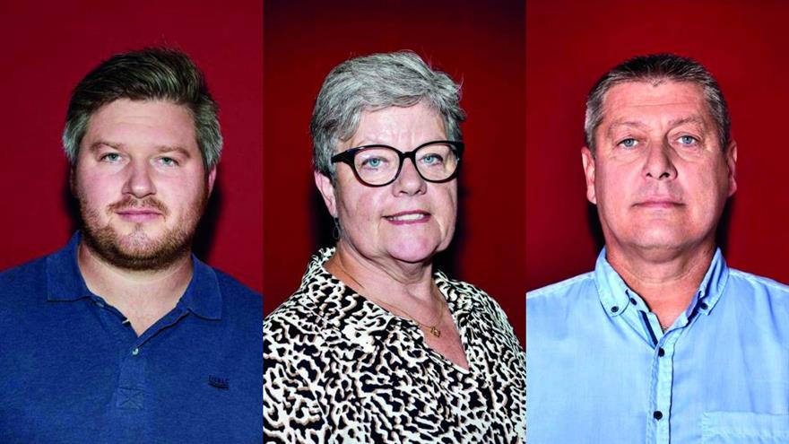 
Peter Bøgh Kjærulff, Lene Krabbe Dahl og Per Chrone Jespersen stiller op som forbundssekretær.