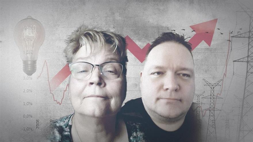 
Lonni Puggaard og Thomas Lindegaard er som dagpengemodtagere hårdt ramt af inflationen. (
	Foto: Privat)