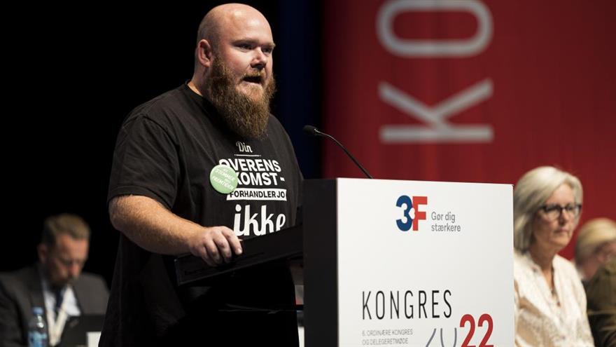 
- Nu handler det om at få aktiveret flere af vores unge medlemmer, lyder det fra Morten Ryom, formand for 3F-ungdom. (
	Joachim Rode)